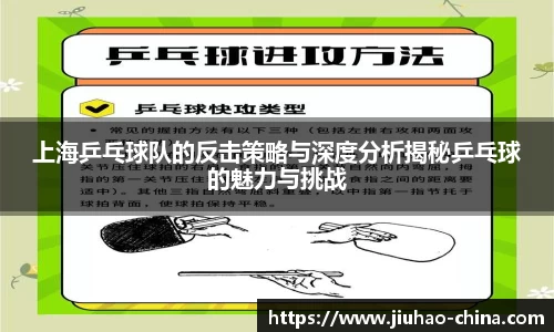 上海乒乓球队的反击策略与深度分析揭秘乒乓球的魅力与挑战