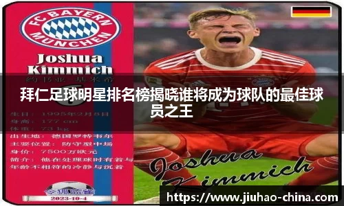 拜仁足球明星排名榜揭晓谁将成为球队的最佳球员之王